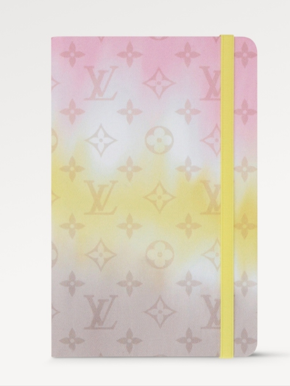 Louis Vuitton Pastel PM Monogram Notebook Cover with Yellow Elastic - Picture 4 of 8
